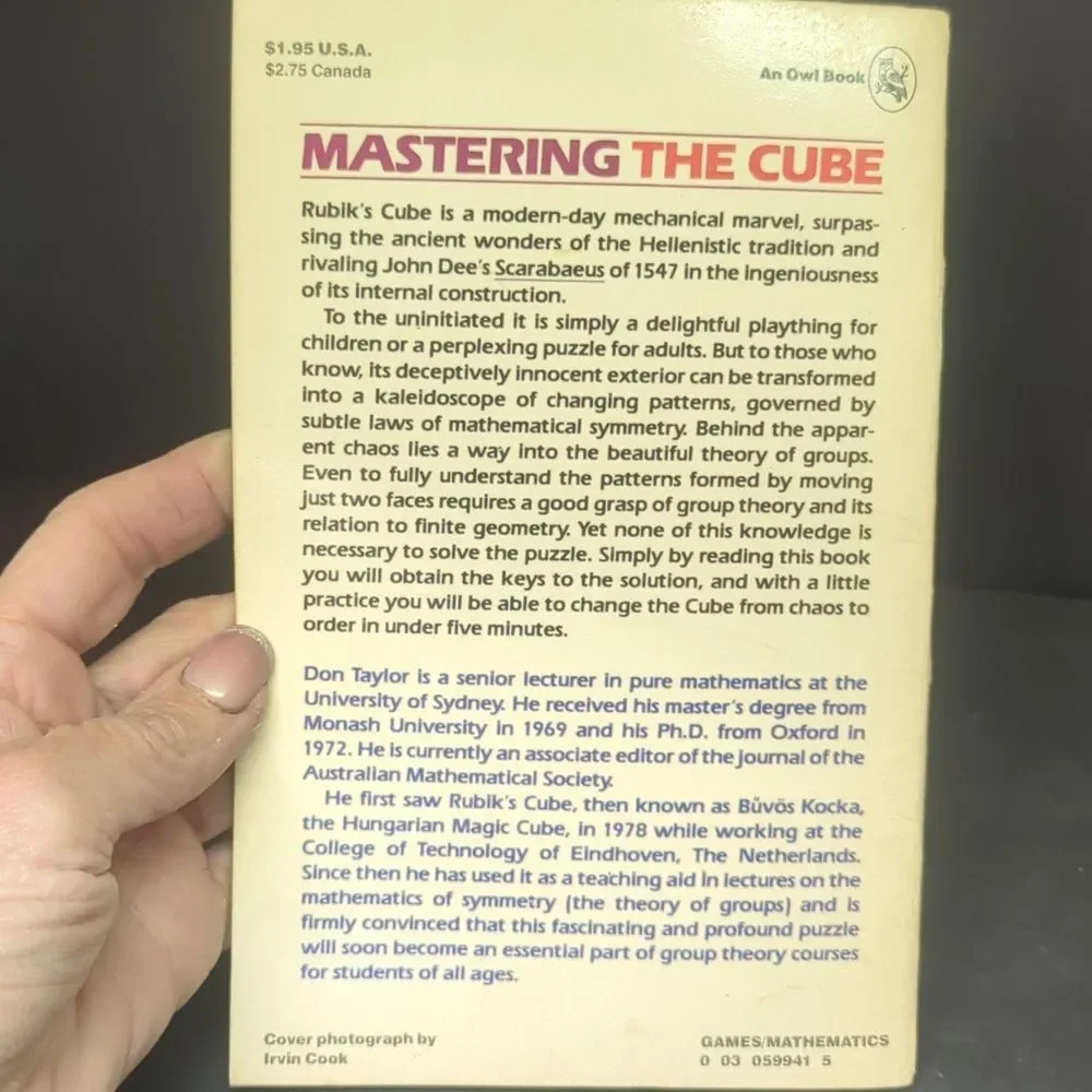 set of vintage Rubik's-style puzzles and Don Taylor book - Picture 9 of 12